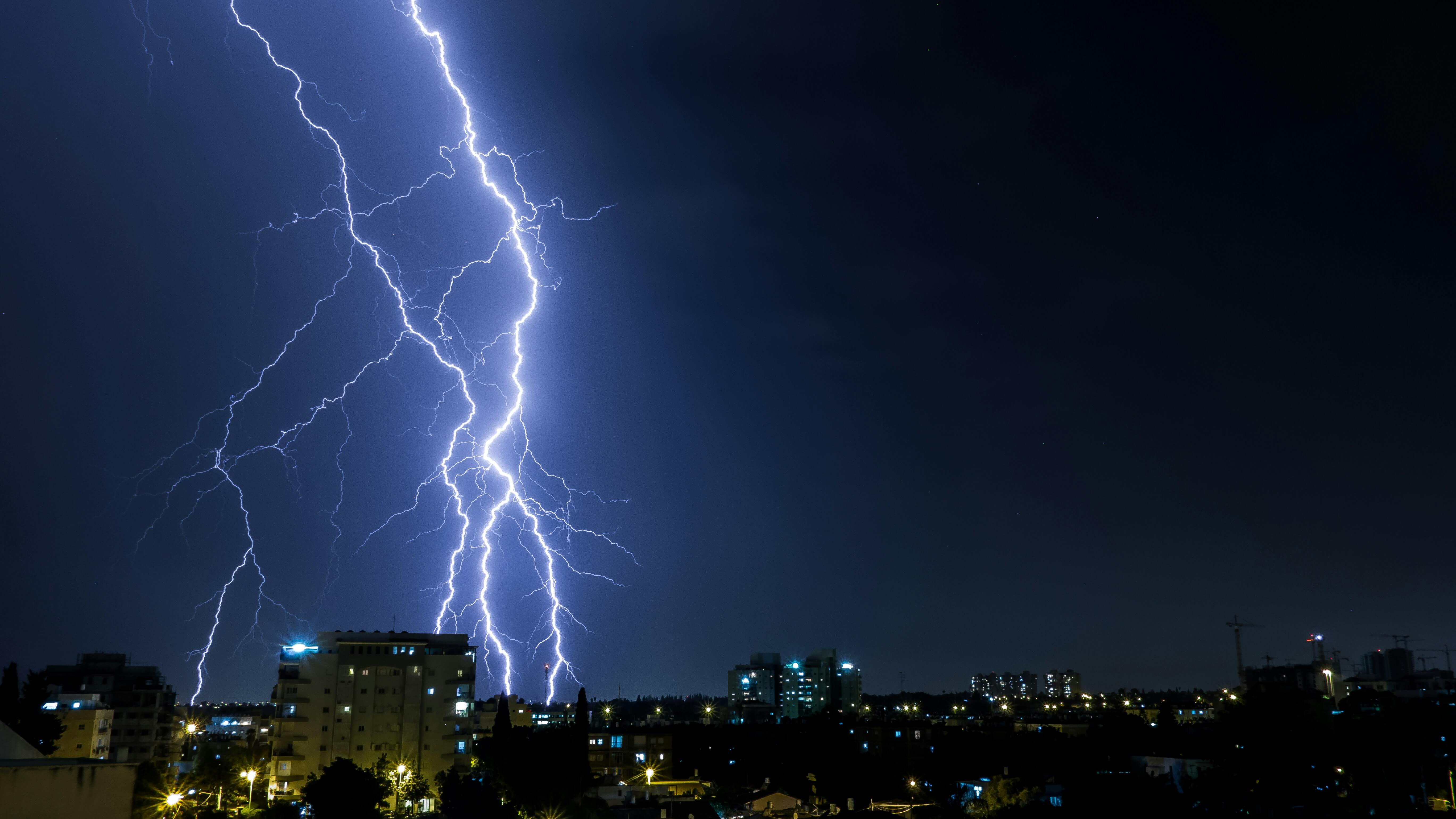lightning that can be measured by a lightning sensor